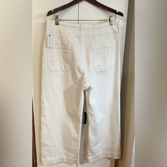 Anthropologie x Maeve Colette Cropped Wide-Leg Jeans Size 32 NWT - Picture 7 of 16